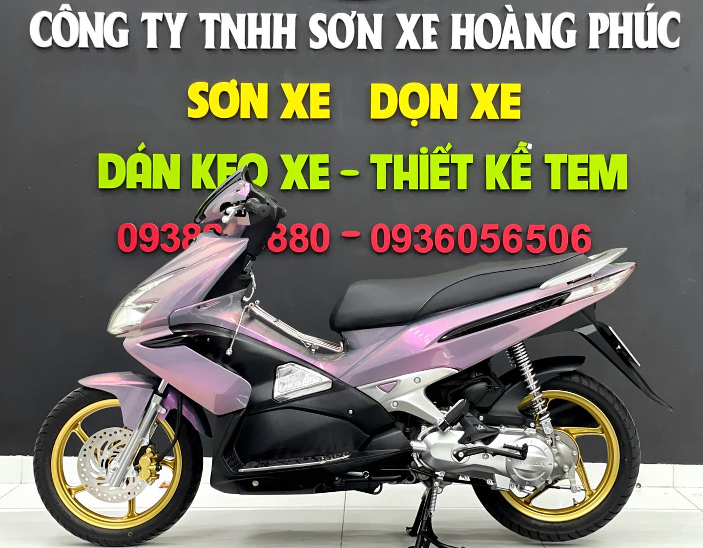 son xe airblade tphcm