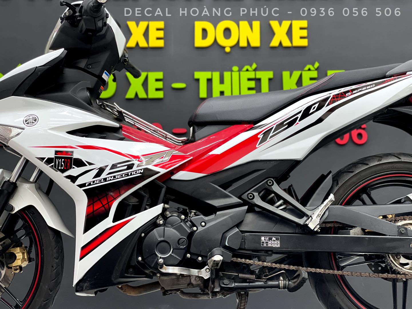 decal xe may