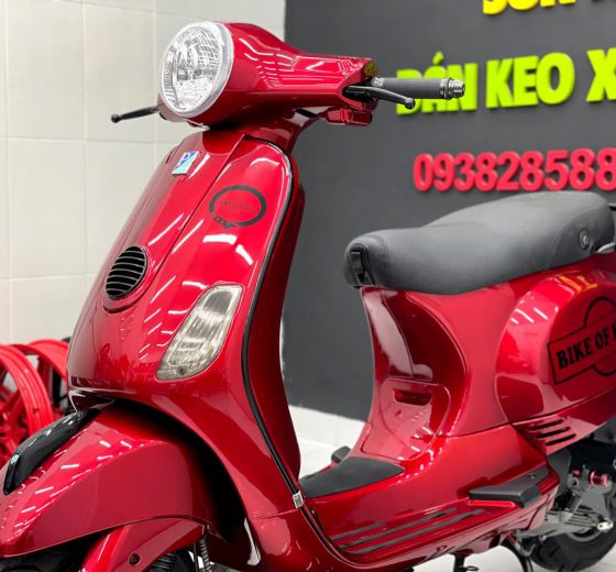 Giá sơn xe Vespa bao nhiêu Dịch vụ sơn xe máy tại quận 10 TPHCM